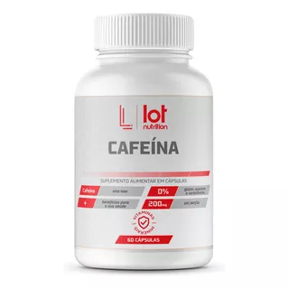 Cafeína 200mg 120 Cápsulas Italabs