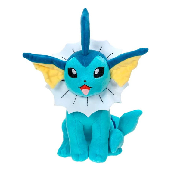 Peluche Pokemon Vaporeon Serie Clásica 20cm Original