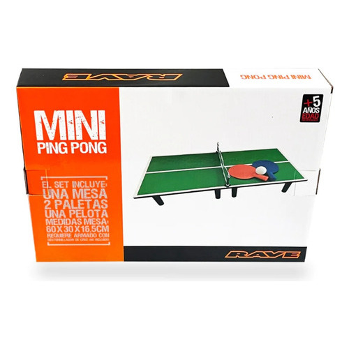 Juego De Mesa Mini Ping Pong