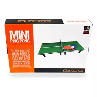 Juego De Mesa Mini Ping Pong Rave Ik0403