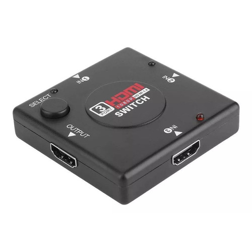 Suiche Hdmi X 3 Multiplicador De Puertos Hd 1080p