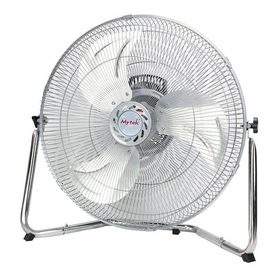 Ventilador De Piso Y Pared Mytek 3348 De 18 Pulgadas 2 En 1 Cantidad de aspas 3 Color de la estructura Gris Color de las aspas Gris Diámetro 45.72 cm Frecuencia 60HZ Material de las aspas Metalicas