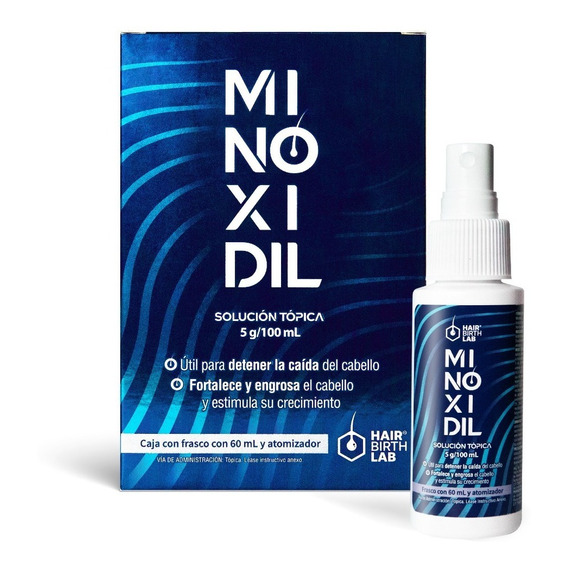 Minoxidil 5% Tratamiento Para Cabello Y Barba 60ml 
