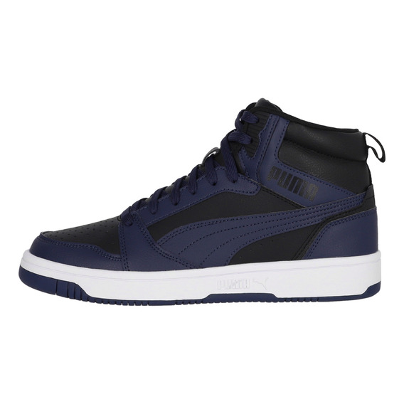 Zapatilla Puma Rebound V6 Hombre Black/navy/white