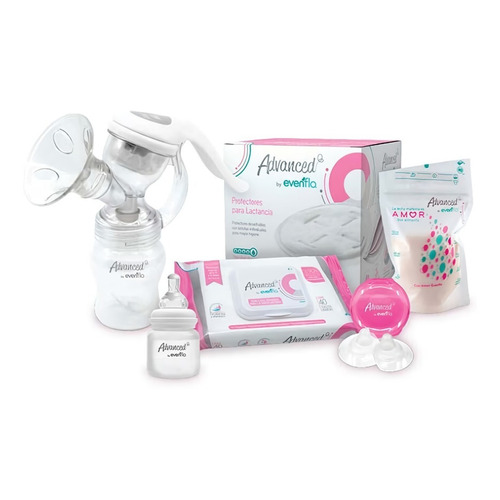 Set De Lactancia Materna Evenflo Con Extractor Manual 6 Pzas