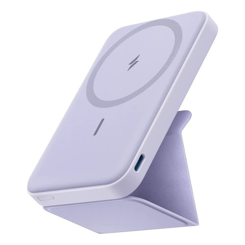 Anker 622 Magnetic Battery Cargador Magsafe iPhone 12/13/14 Color Violeta