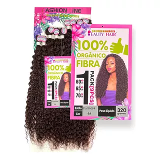 Cabelo Organico Cacheado Afro Fashion Line Formosa 70cm 300g