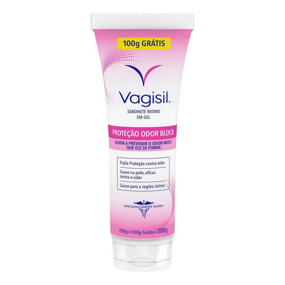 Jabón Íntimo Femenino Vagisil Olor Block 300 Ml