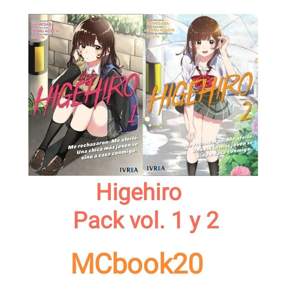 Manga, Higehiro Pack Vol. 1 Y 2 / Ivrea