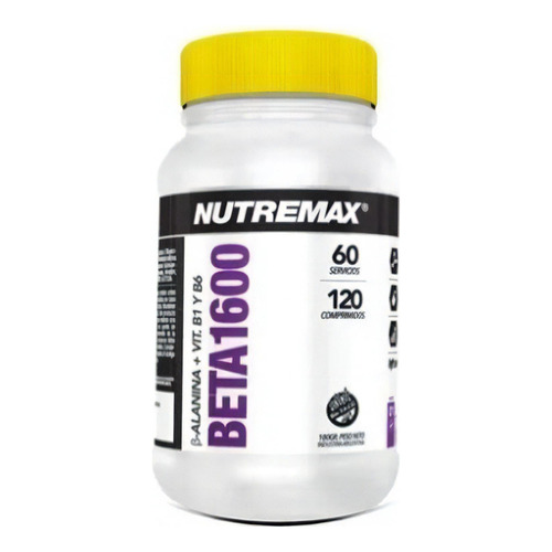 Beta Alanina 1600 B-alanina Vitamina B1 Vitamina B6 Nutremax