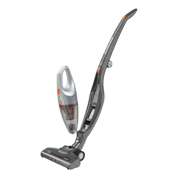 Aspiradora inalámbrica Vertical Black+Decker PowerSeries HSVB420J 5L  gris 120V 60Hz