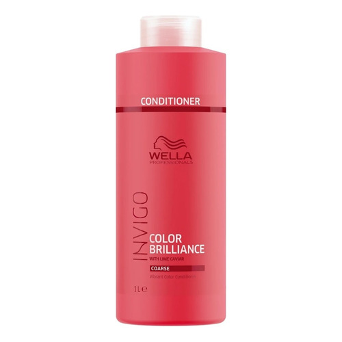 Acondicionador Wella Brillance 1000 Ml Suavidad Y Color