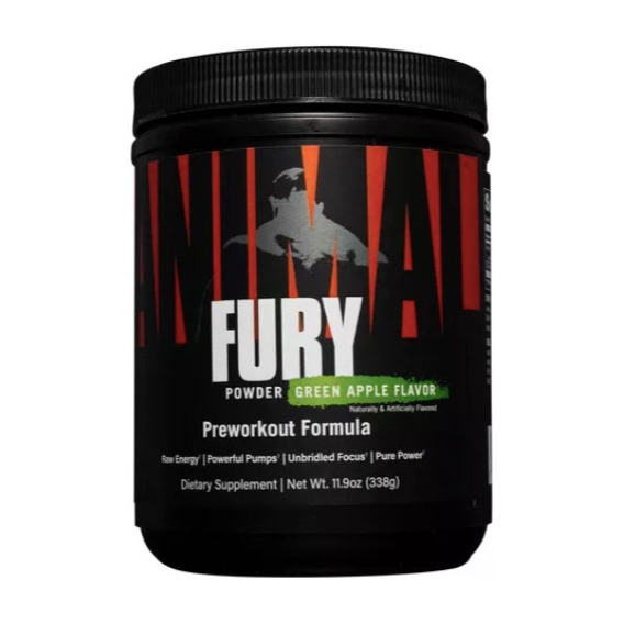 Animal Fury Pre-entreno Bcaa - Unidad a $185155