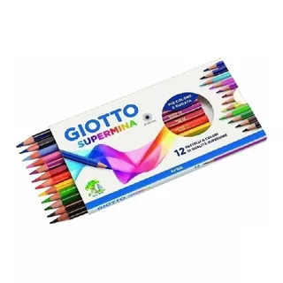 Lápices De Colores Supermina X 12 Giotto
