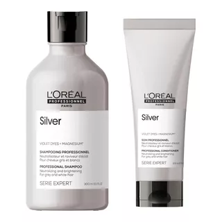 Pack Silver Shampoo+acondicionador 300 Ml Serieexpert Loreal