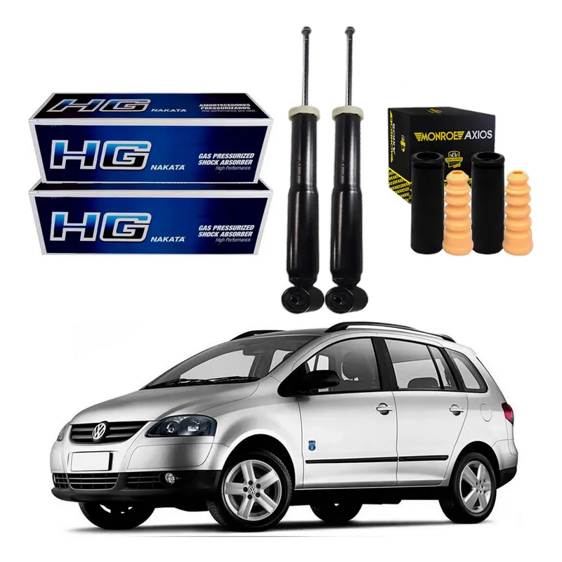 Kit Amortecedor Traseiro Spacefox 1.6 2006 A 2009