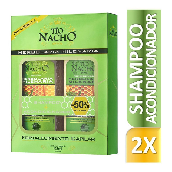 Tio Nacho Herbolaria Milenaria Shampoo + Acondicionador
