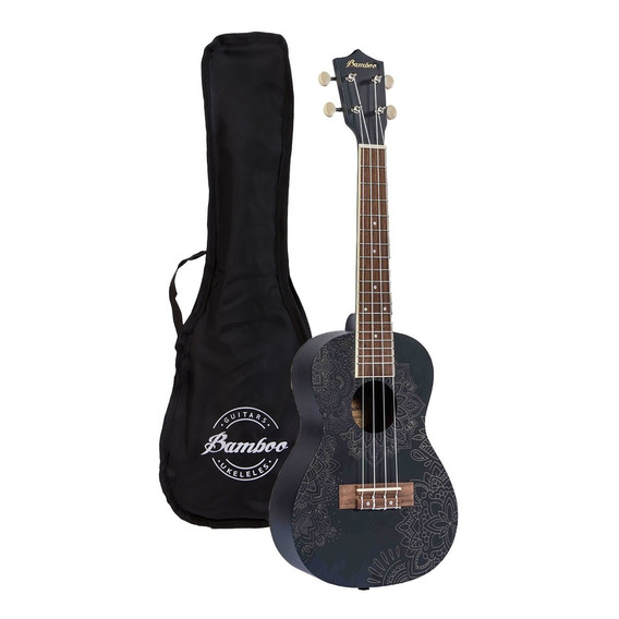 Ukelele Concierto Bamboo U-23 Soulmandala Incluye Funda Pua