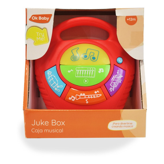 Juke Box Caja Musical Infantil Ok Baby 0244