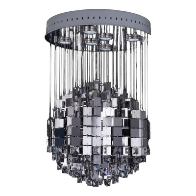 Lampara Esfera Colgante Beta 6 Luces Apto Led Gu10  