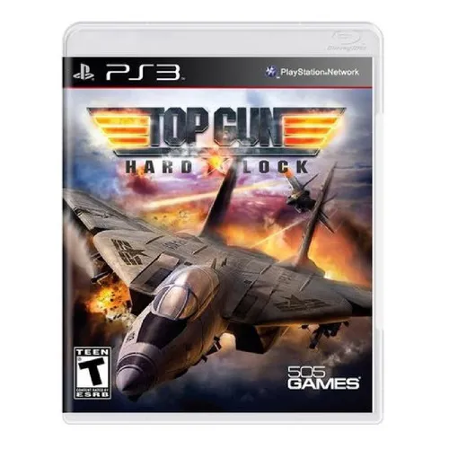 Juego Top Gun Hard Lock para PS3, medios físicos Juego Top Gun Hard Lock para PS3, medios físicos
