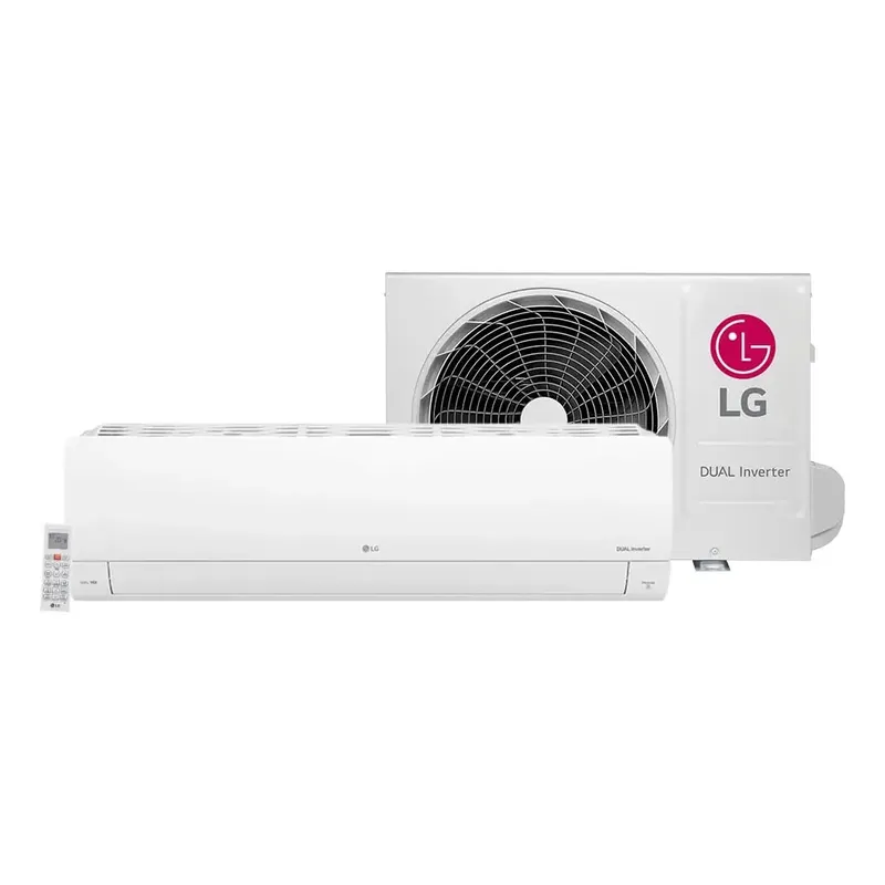 Split Hi Wall Inverter LG Dual Compact R-32 12000 BTUs Frio