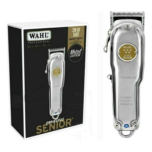 Wahl Pro Senior Metal Inalámbrica Edición Limitada 2023 Color Plateado