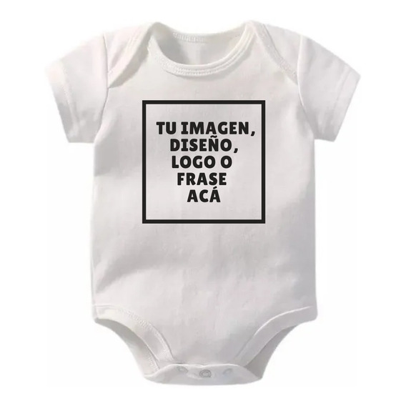 Body Para Bebe Personalizado Con Imagen Diseño O Frase 