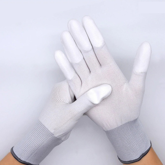 Guantes Antiestáticos Con Revestimiento De Pu Fibra Carbono 