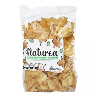 Chips De Jícama Horneada Sabor Limón 4 Pack 1 Kg Naturea