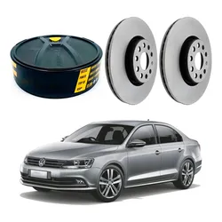  Disco Freio Dianteiro Fremax Jetta 2.0 Tsi 2015 A 2018