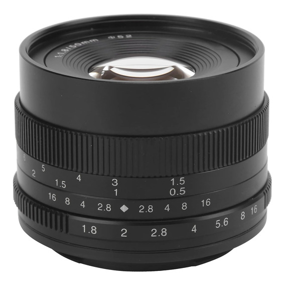 Lente 7artisans De 50 Mm F1.8 Para Sony E Mount Con Capucha