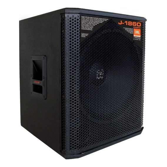 Parlante JBL J-1860  negro