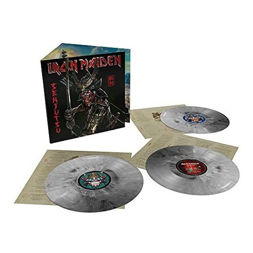 Vinilo Iron Maiden / Senjutsu (sellado) 3 Lp Gris - Amazon