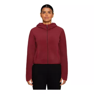 Jaqueta Fleece C/ Capuz Feminina Importada Lupo Inverno 