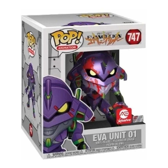 Funko Pop Evangelion Eva 6 Inch Unit 01 Bloody Ae Exclusive