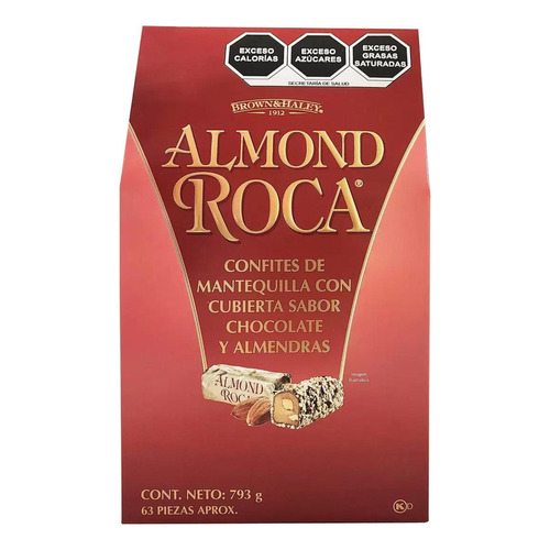 Confites De Mantequilla Chocolate Almendra Almond Roca 793g