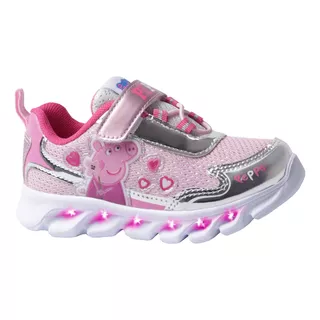 Zapatillas Peppa Pig Niñas Luz Led Footy Pop Pro Original