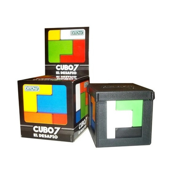 Rubik Cubo 7 El Desafio Ingenio Antiestrés Ditoys 2454