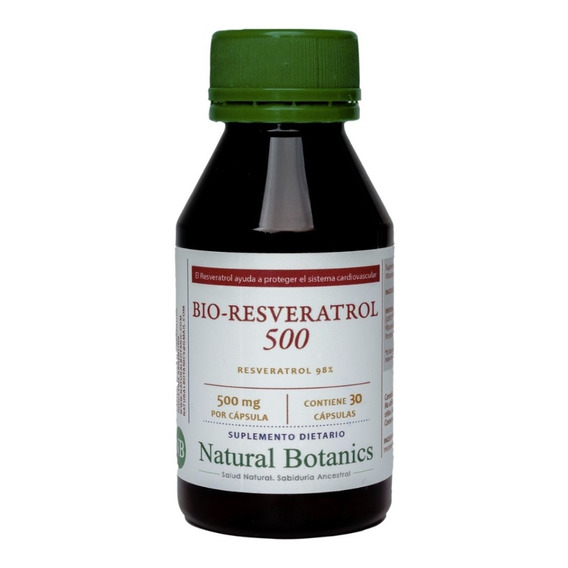Bioresveratrol 500 30cap 500mg Resveratrol, Quercetin, Vit C