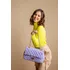Bolso de mano Matelassê Transverse Azaleia de piel auténtica para mujer