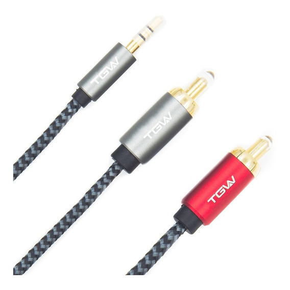 Cable Auxiliar A Rca Tagwood 1,8 Metros. Outlet