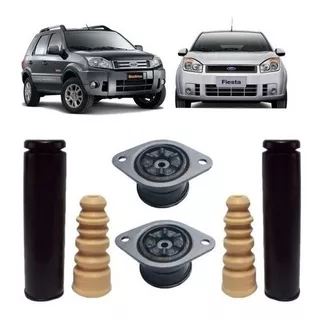 Kit Coxim Batente Amortecedor Traseiro Fiesta Ecosport 2002