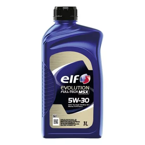 Aceite Elf Evolution Fulltech Msx 5w30 Sintético 1 Litro