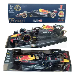 Fórmula 1 Escala 1:24, Red Bull Rb18, Max Verstappen. 22cms