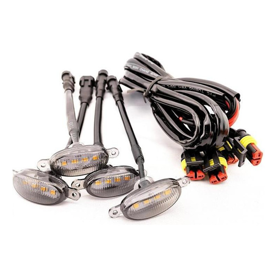 Oferta Luces Led Tipo Raptor Universal X4 Parrilla Rejilla