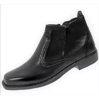 Bota Couro Original Kit 2 Pares Legitimo Botina Campolina Com Ziper Preta Ou Marrom Com Ziper Otimo Preço Valor Justo