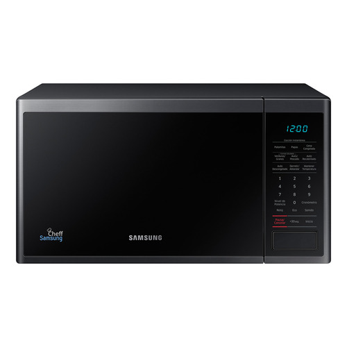 Microondas Ms23j Black Sin Dorador Capacidad: 0.8 Ftsup3