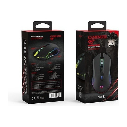 Mouse Gamer Retroiluminado Usb Pc Ps4 6 Botones 3200 Dpi