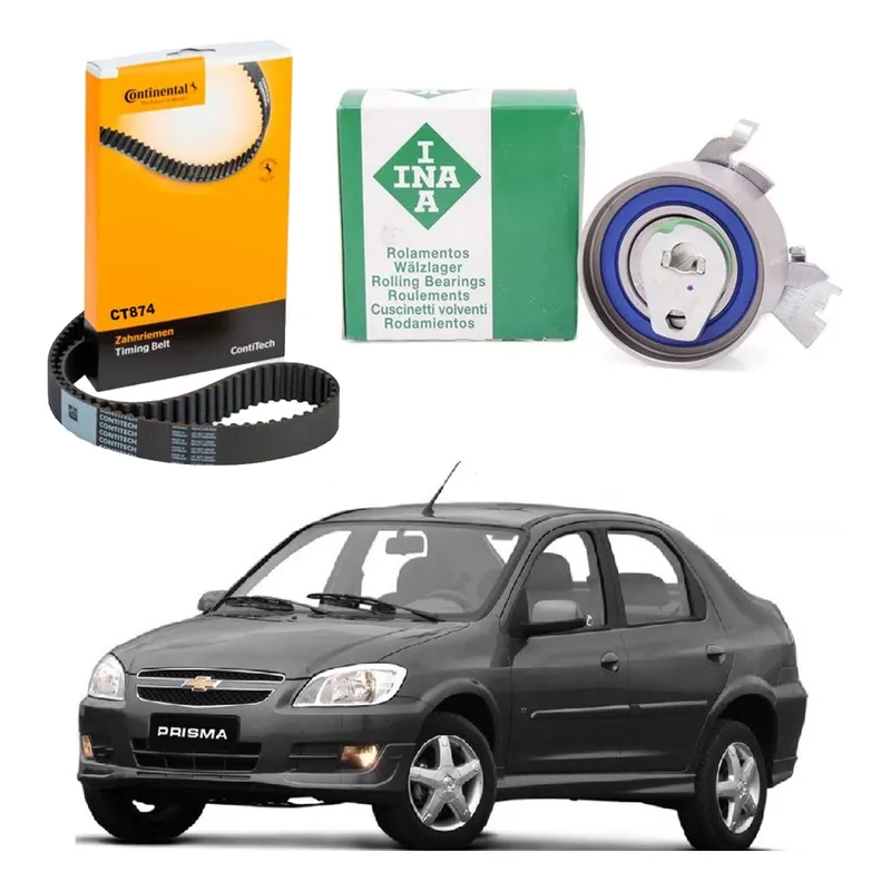 Kit Correia Dentada Tensor Prisma 1.4 2007 A 2012